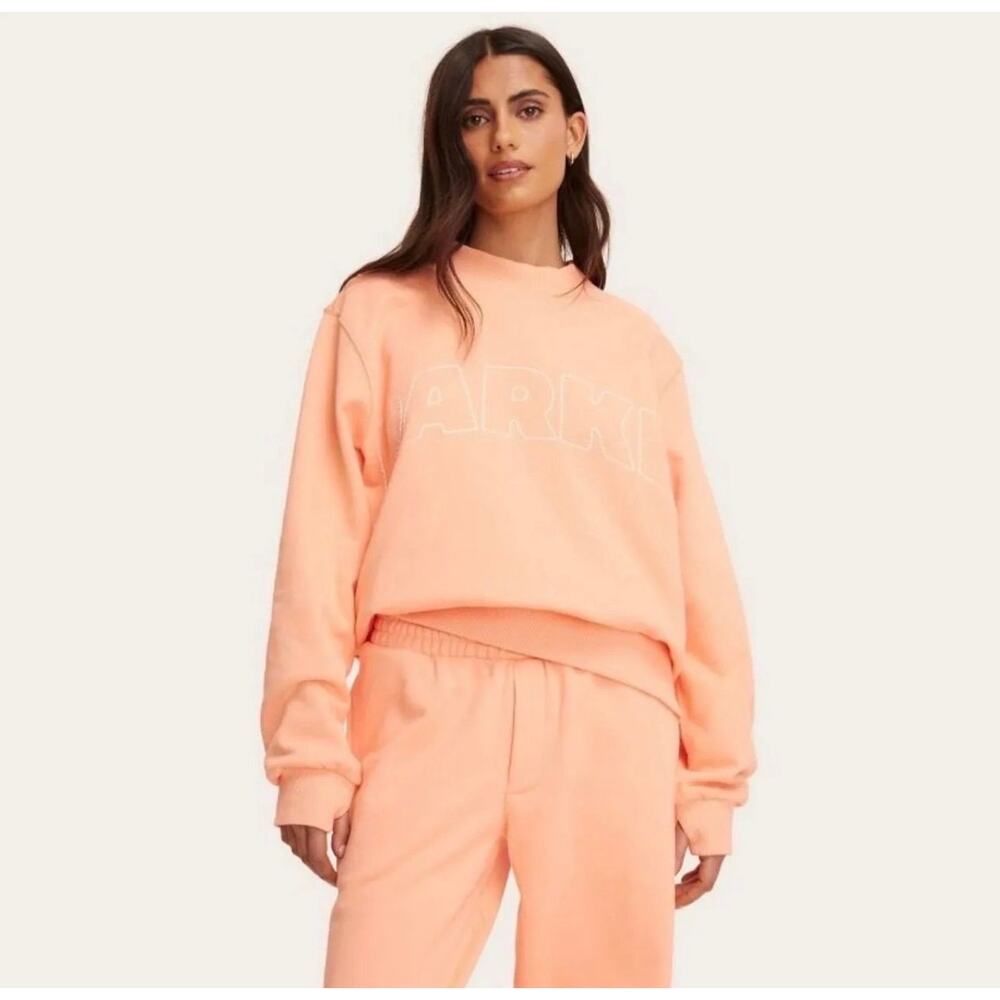 Parke x Target sweatshirt peach orange size L/XL NWT
